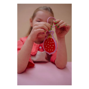 Sticky Lemon - Ladybug Keychain | Red