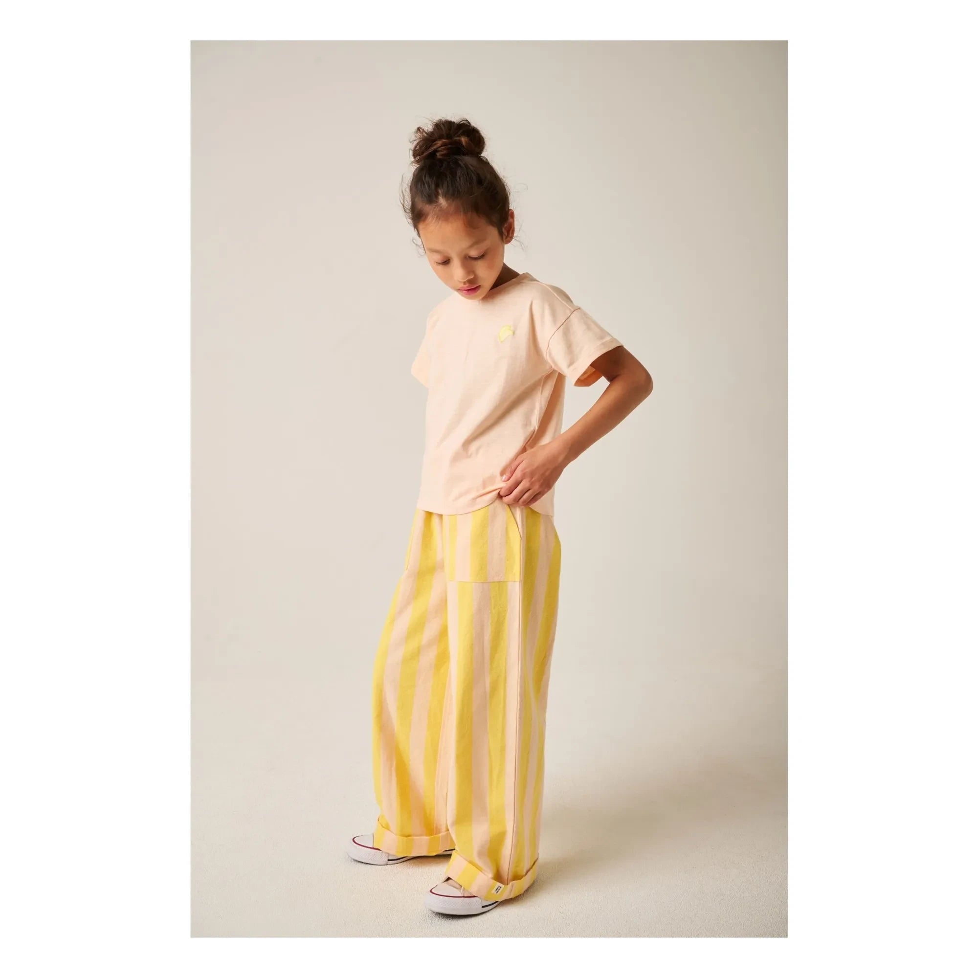 Tumble N'Dry - Oversize T-Shirt Lemons Organic cotton | Peach