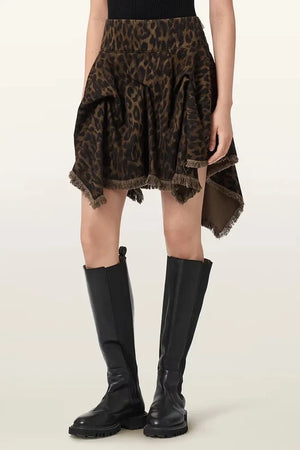 AllSaints CRISSY Asimetrik Etek