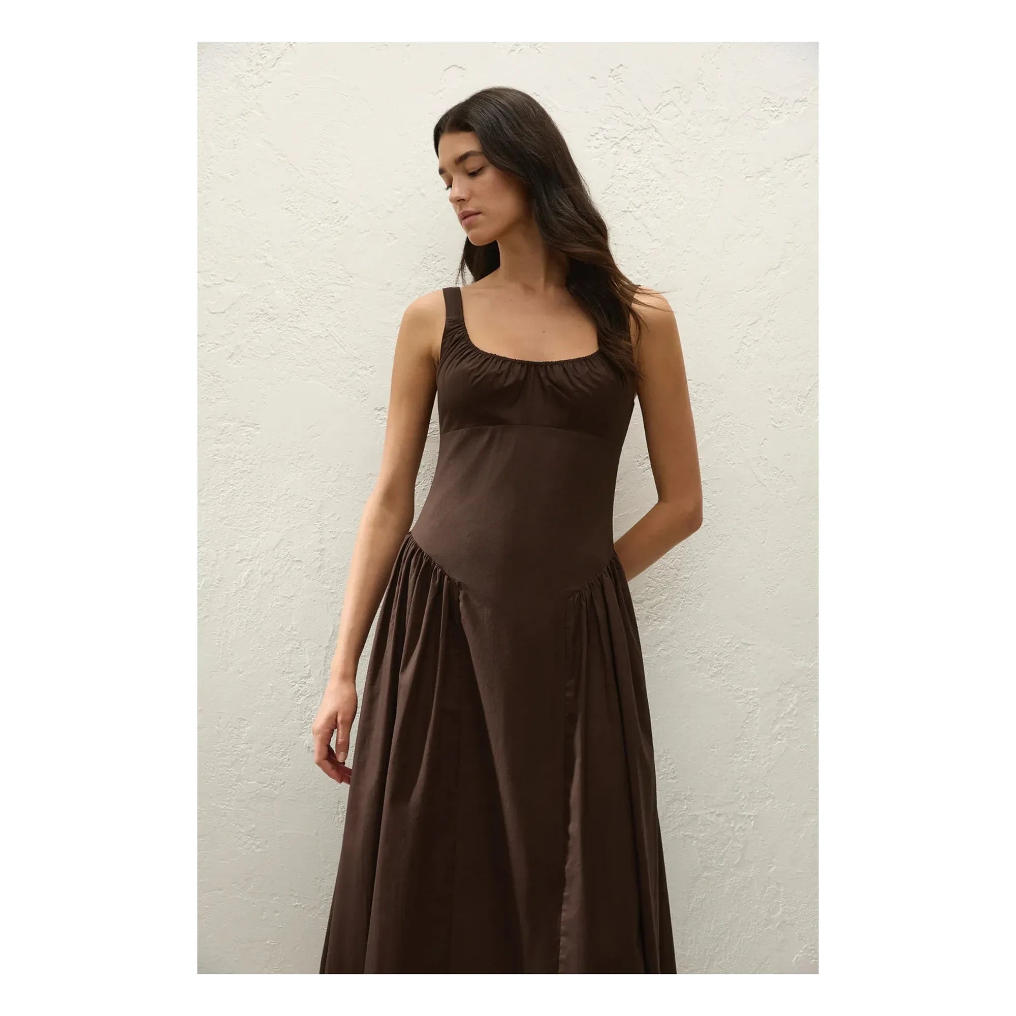 Faithfull the Brand - Marcella Cotton Dress | Coffee