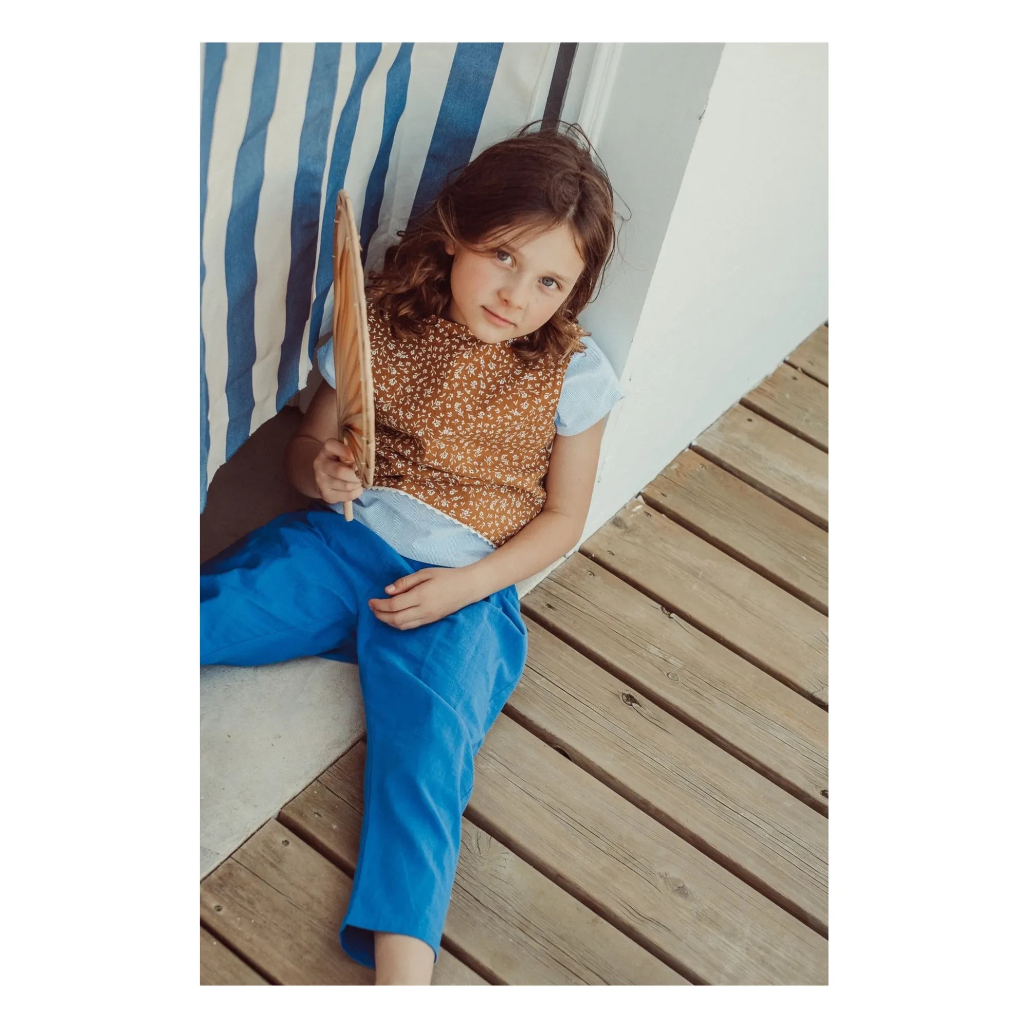 THE LiTTLE POETS - Camões Carrotte Pants | Royal Blue