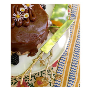 Doing Goods - Ava Blossom Cutlery Set - 2-piece | Gold