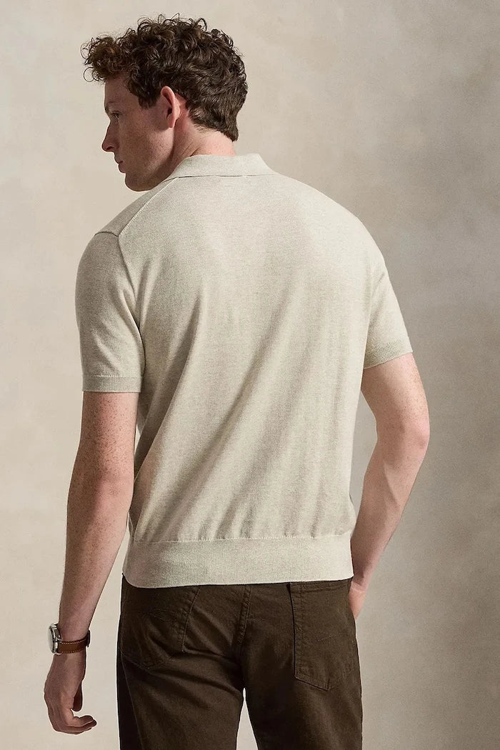 Polo Ralph Lauren Erkek Pamuk Kısa Kollu Kazak