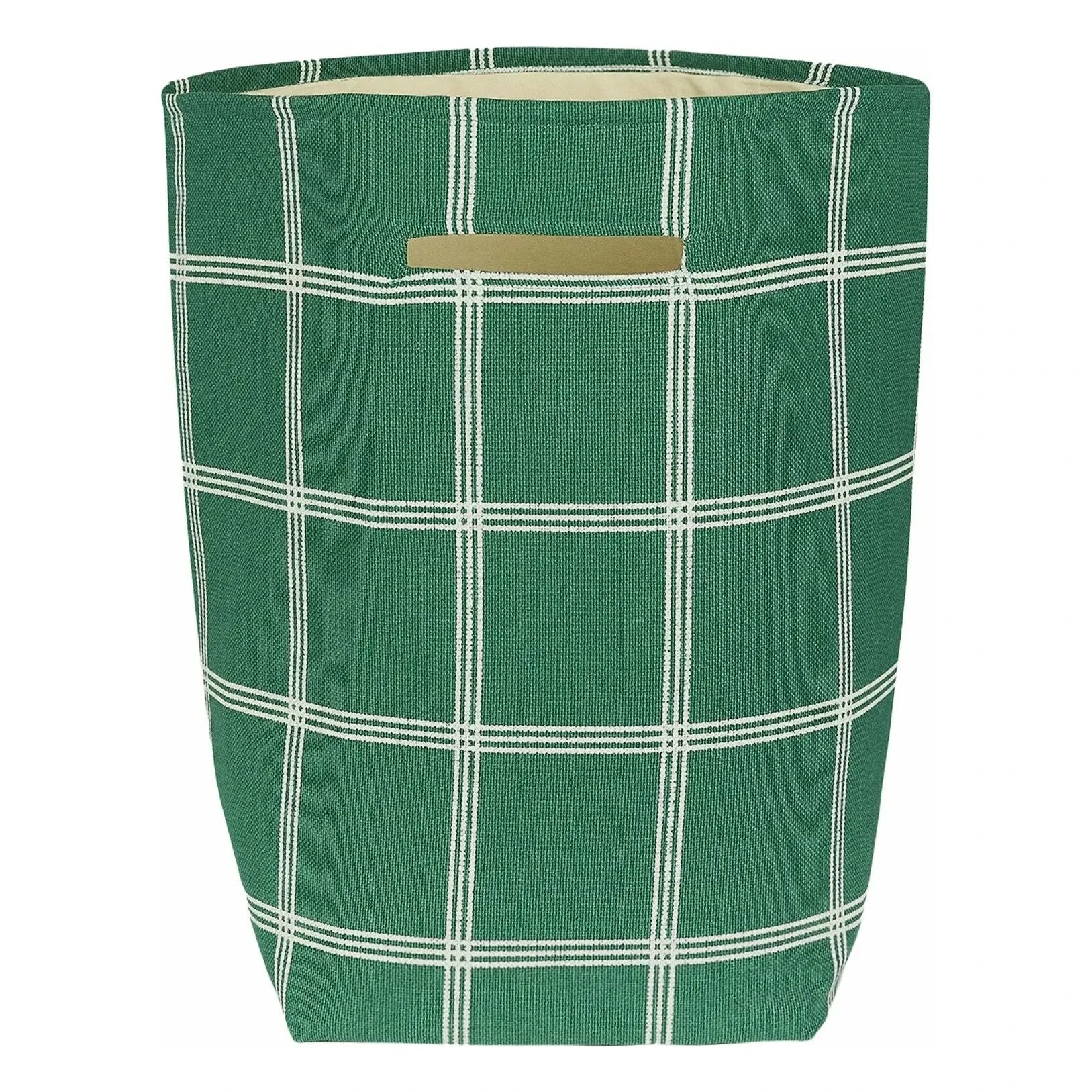Nobodinoz - Vibes storage basket | Dark green