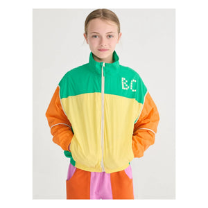 Bobo Choses - BC Colorblock Recycled Fiber Tracksuit Top | Yellow