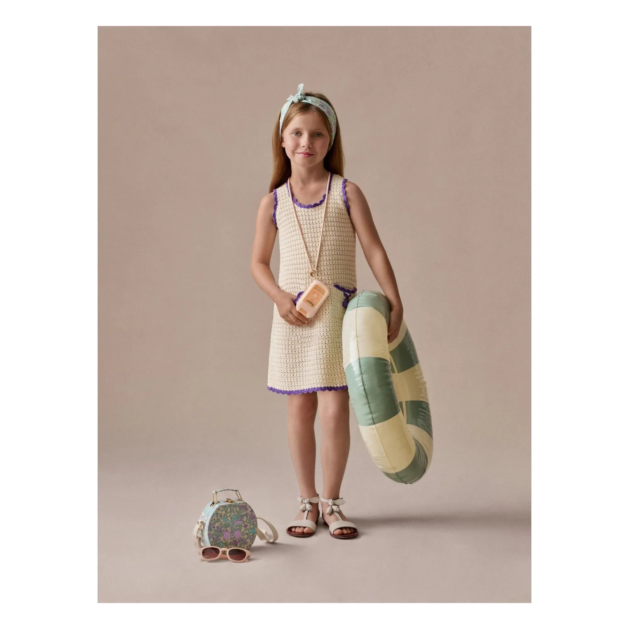 Bonpoint - Lali Knit Dress | Ecru
