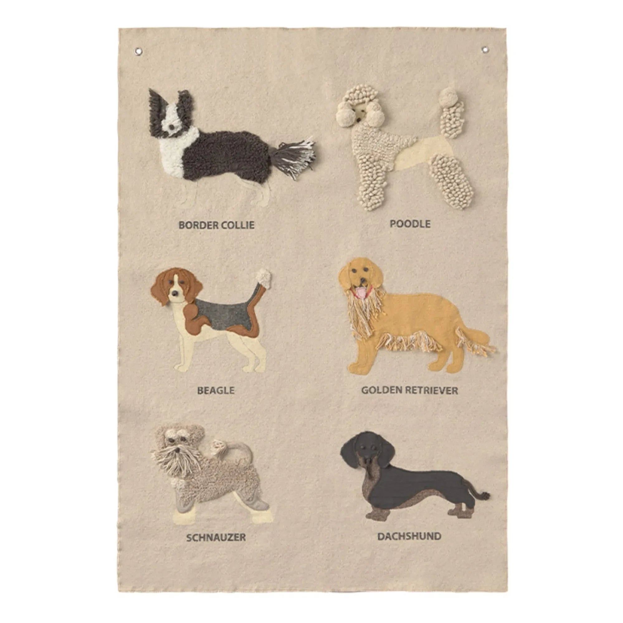 Lorena Canals - Wall Decor Dogs | Beige