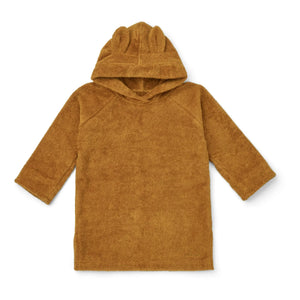 Liewood - Ilja Organic Cotton Towel Long Poncho | Caramel