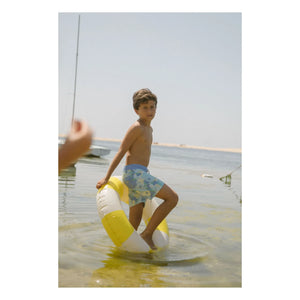 My First Cantê - Luca Fleuri Swim Shorts | Light blue
