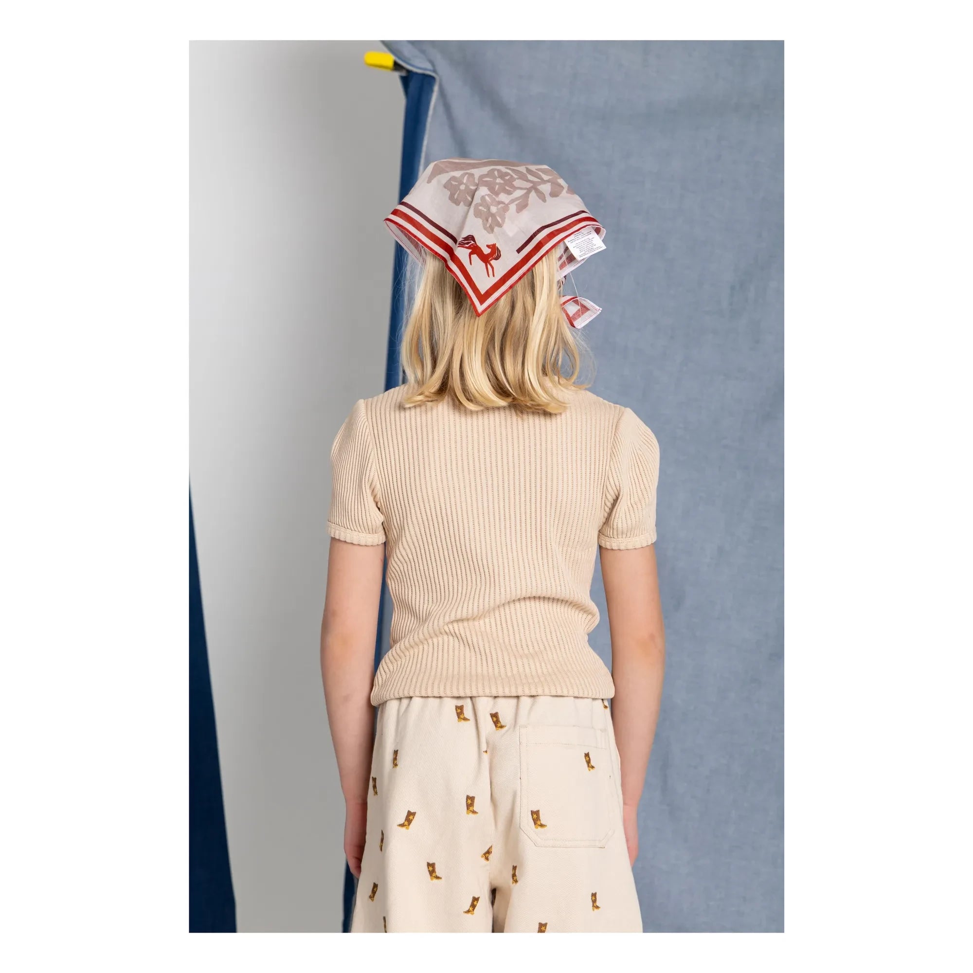 Hundred Pieces - Nova organik pamuklu T-shirt | Krem