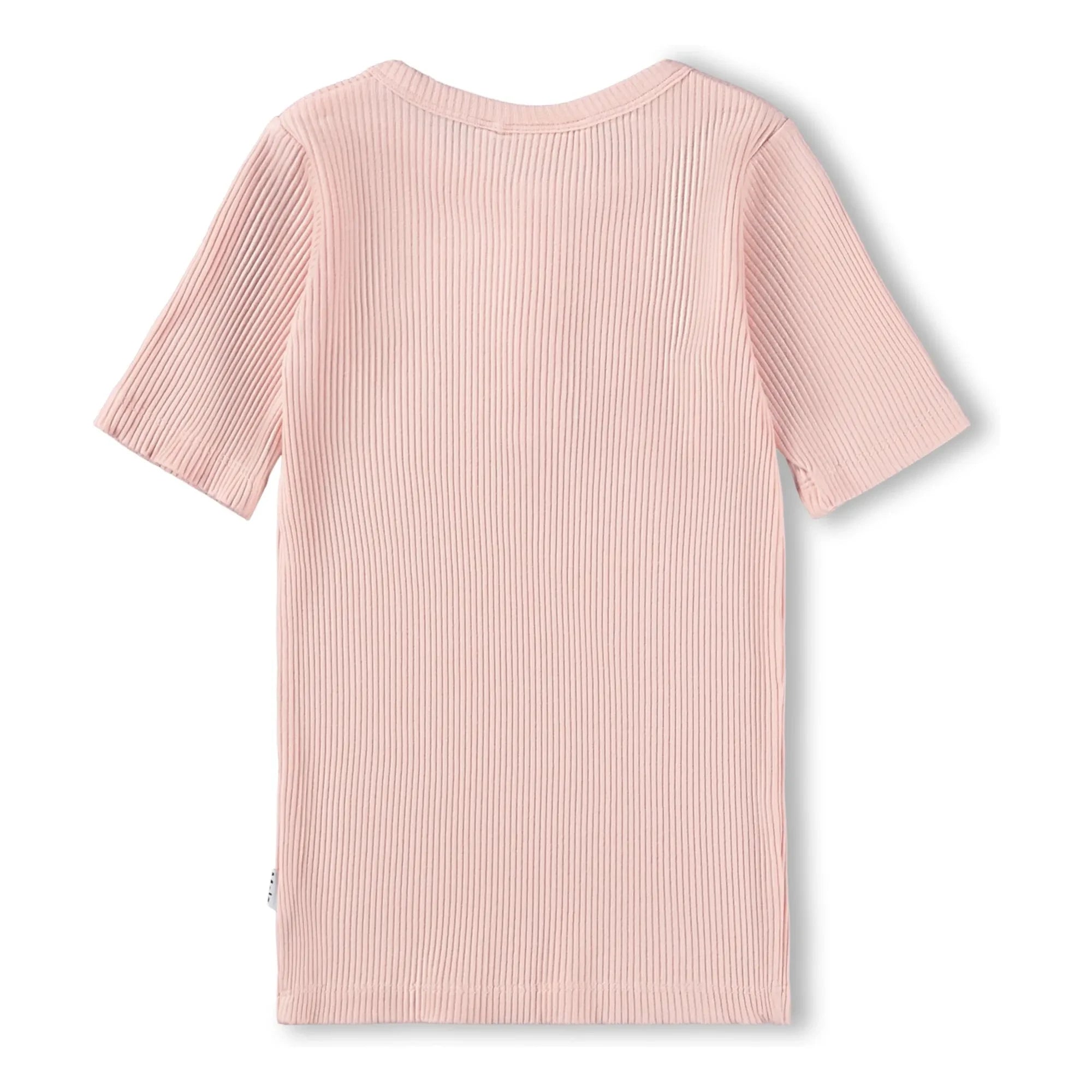 Molo - Rosey ribbed button-down tee | Light Pink
