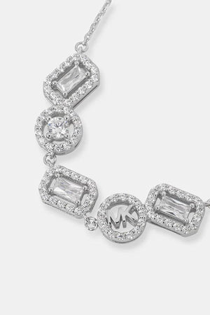 Michael Kors women's silver zirconia bracelet