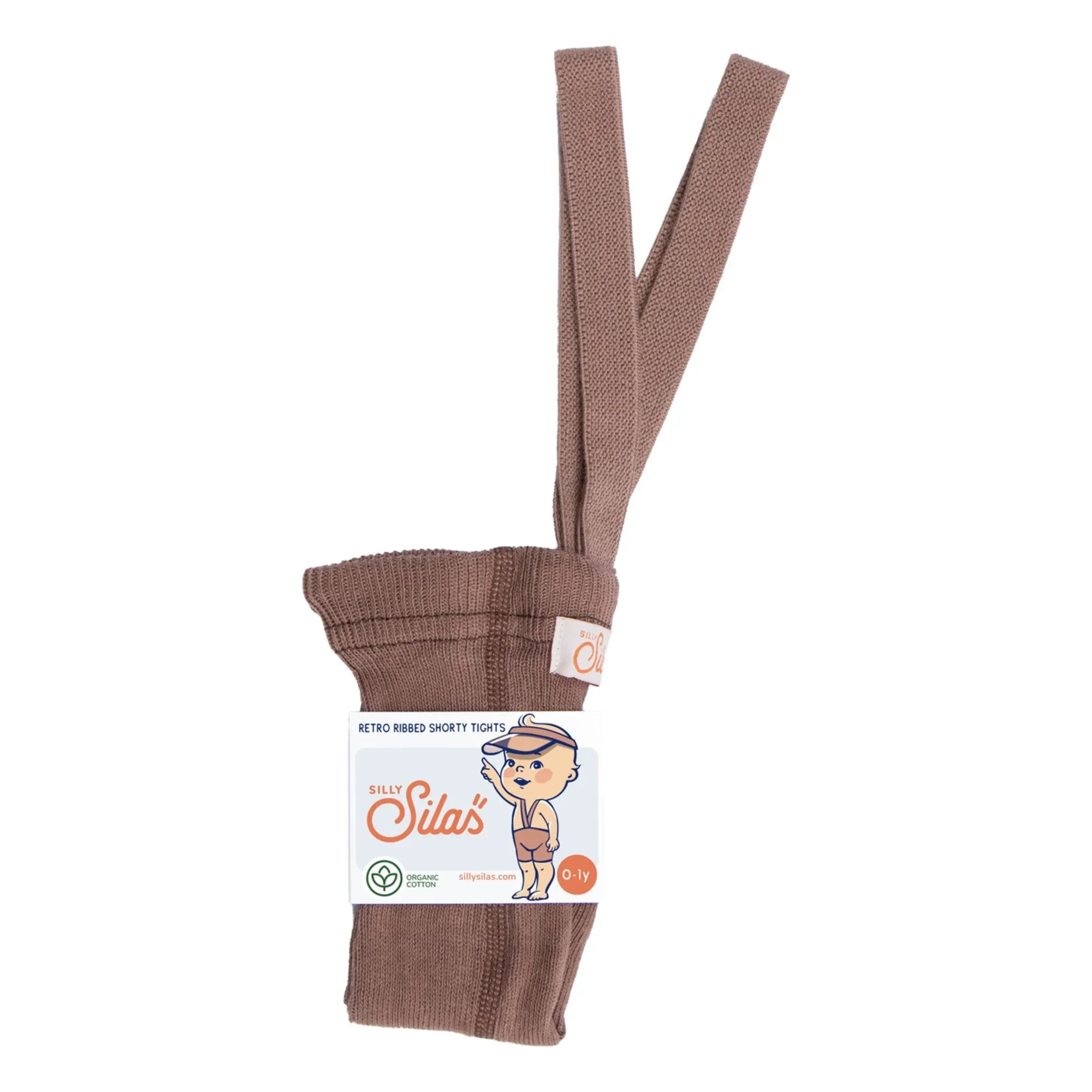 Silly Silas - Organic Cotton Shorts | Brown