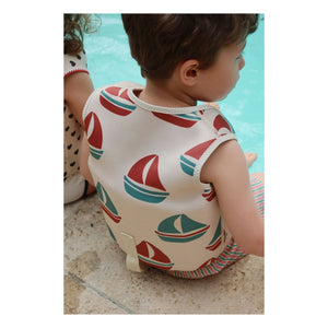 Konges Sløjd - Ahoy Swim Vest | Beige