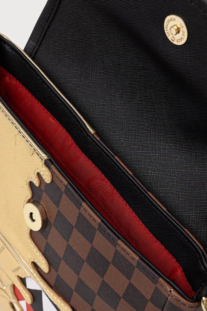 Sprayground - Brown Shark Shoulder Bag in Paris 910B9340NSZ