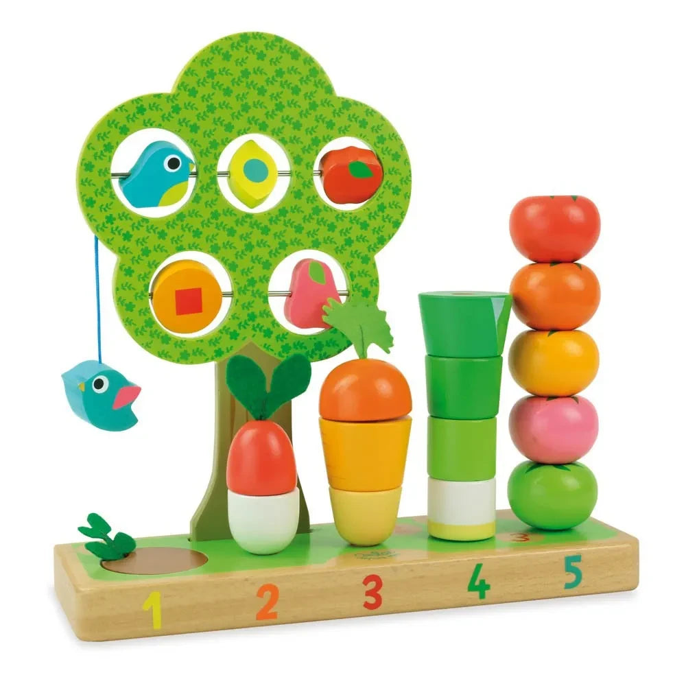Vilac - Vegetable Counting Learning Game