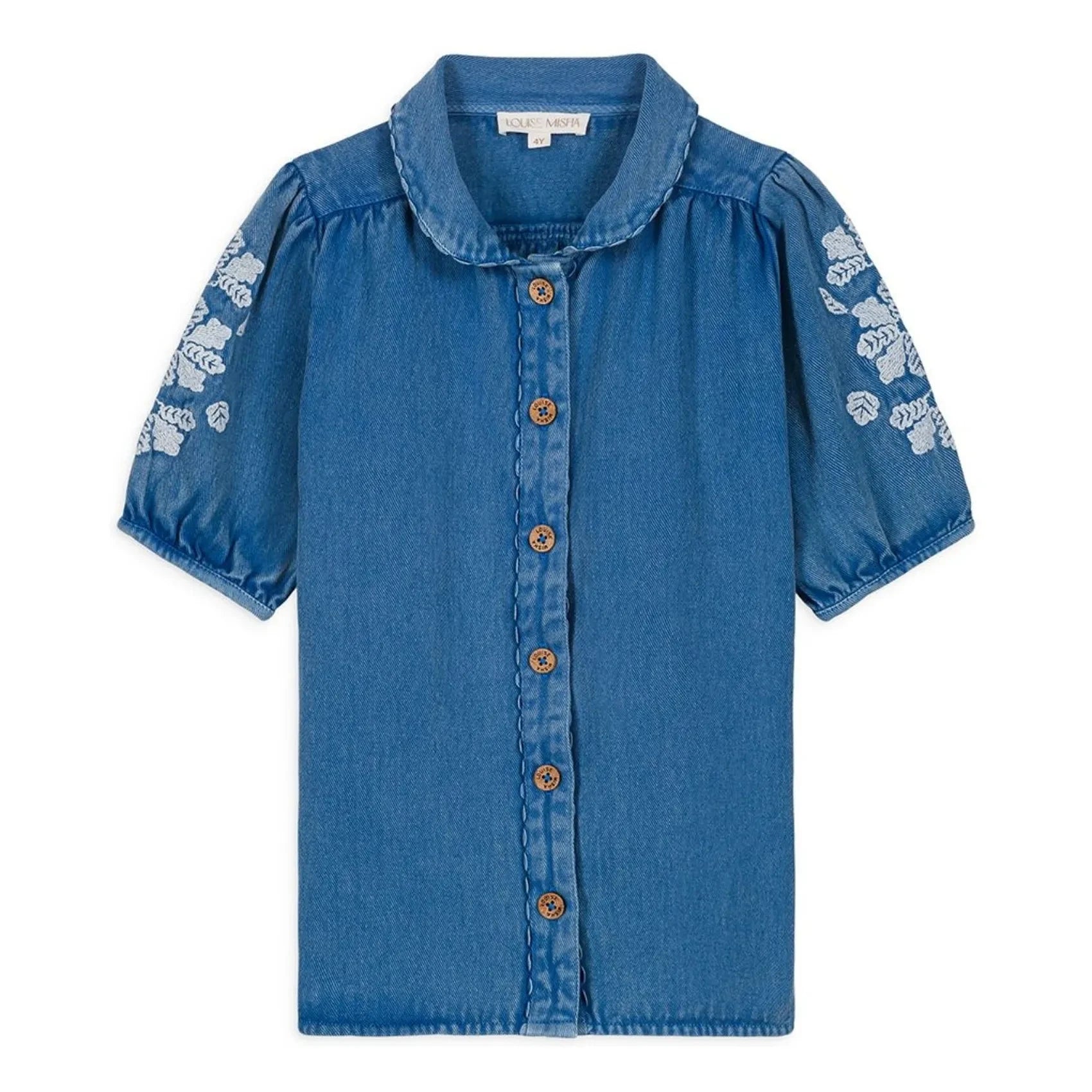 Louise Misha - Inala Organic Cotton Denim Dress | Denim