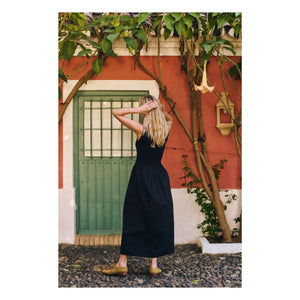 Maria de la Orden - Saint Barth Cotton Dress | Black