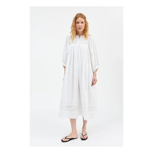 Skall Studio - Florentine Cotton Dress | White