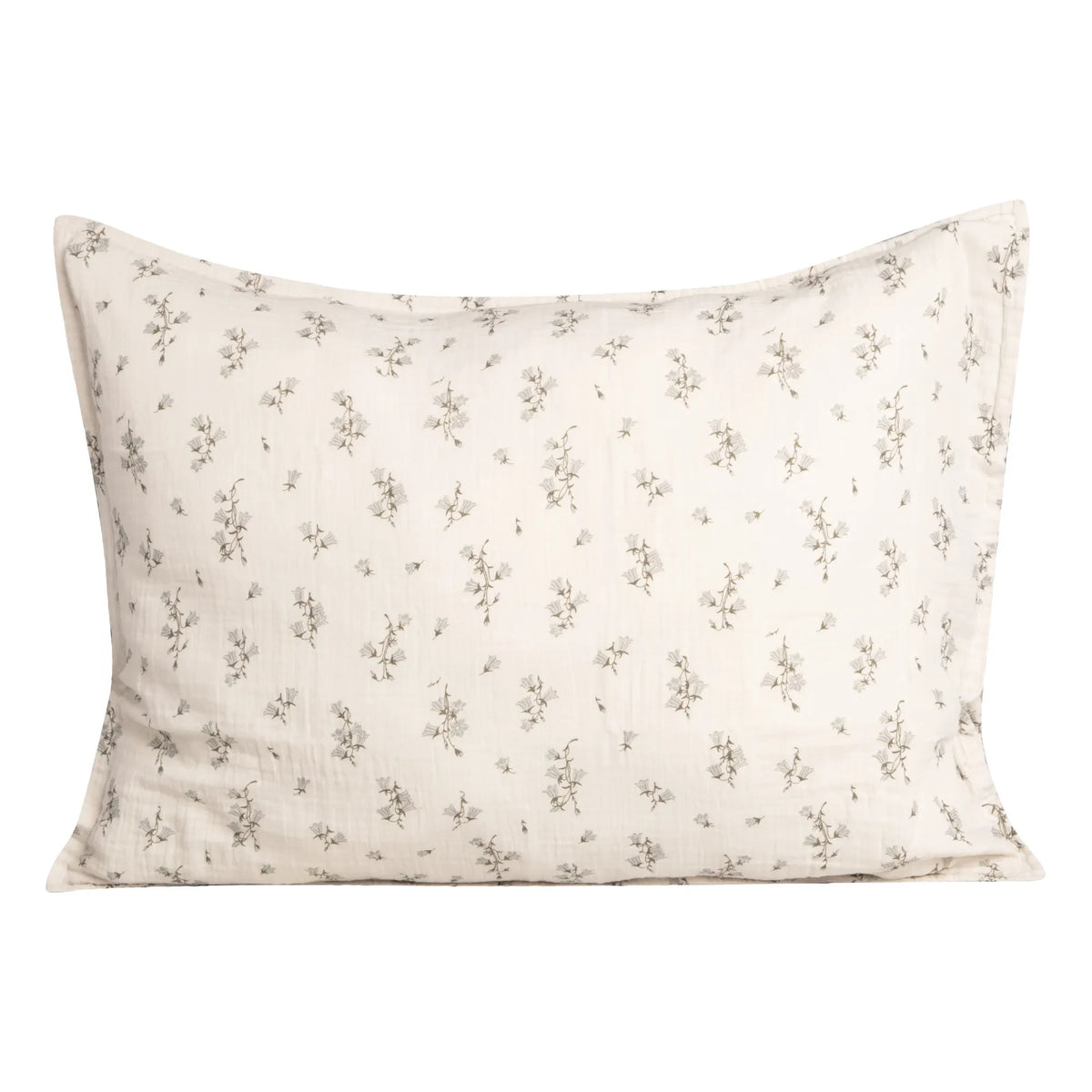 garbo&friends - Bluebell Cotton Muslin Pillowcase | Cream