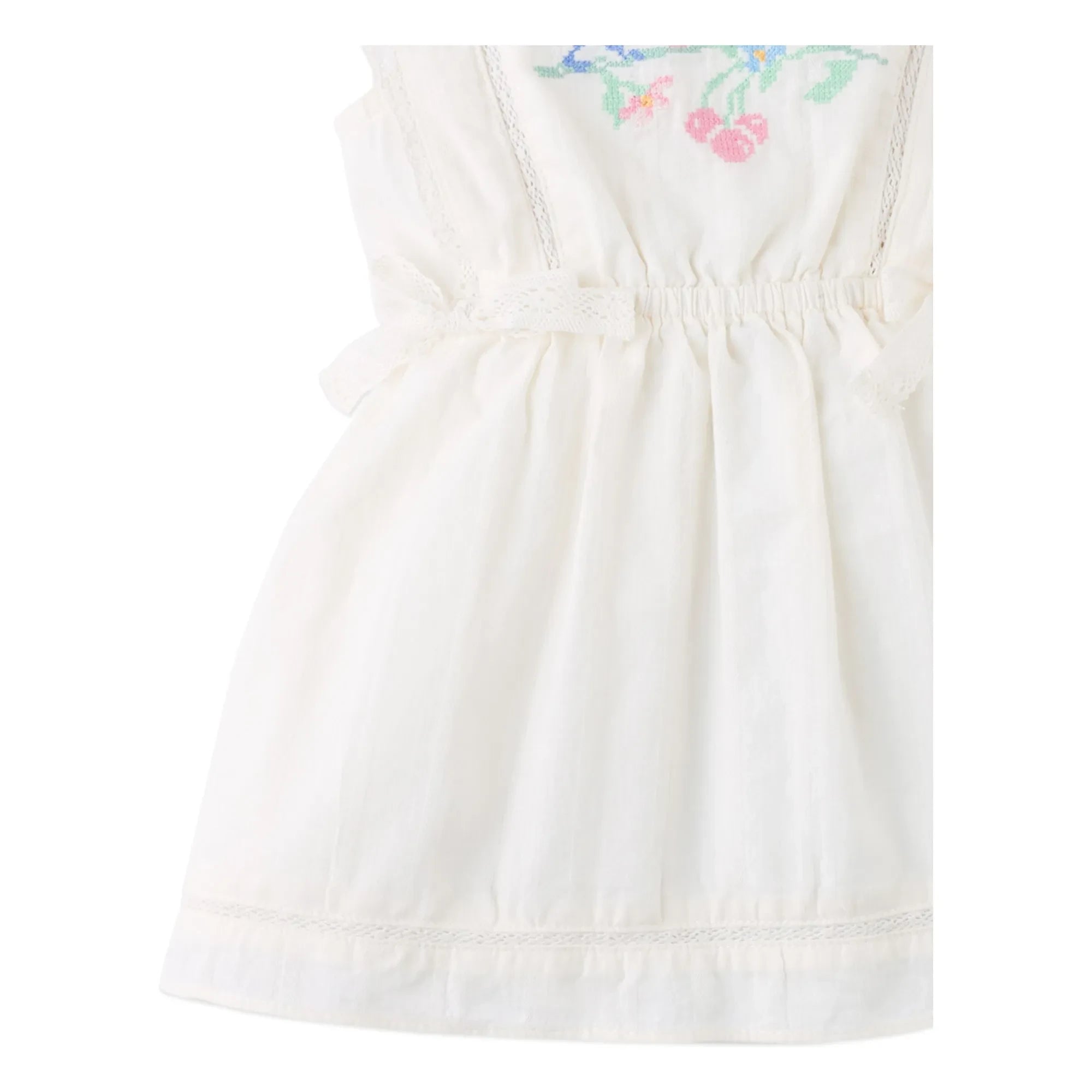 Gingersnaps - Charlee Embroidered Dress | White