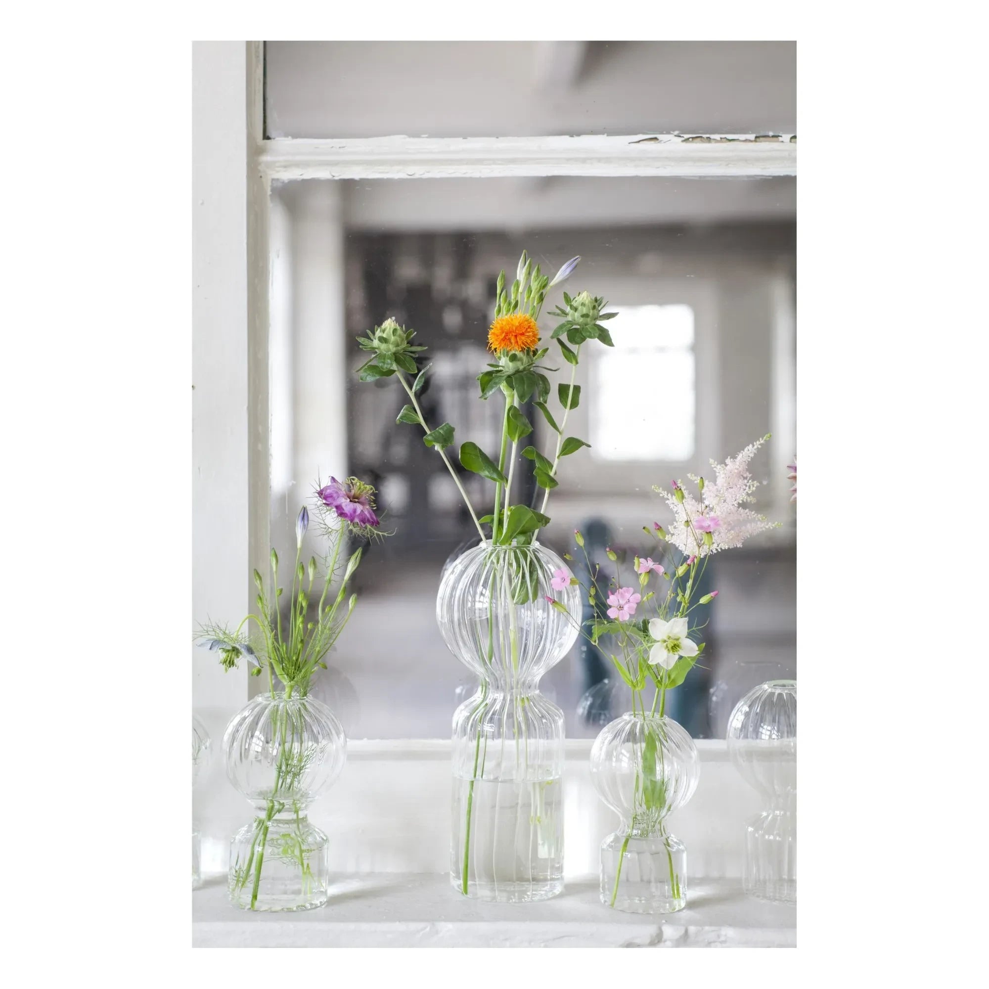 Serax - Double Baby Vases | Transparent