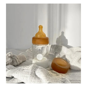 Hevea - Wide Mouth Glass Bottles - Slow Flow - Set of 2