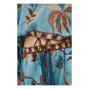 Alémais - Georgie Linen Shorts | Blue