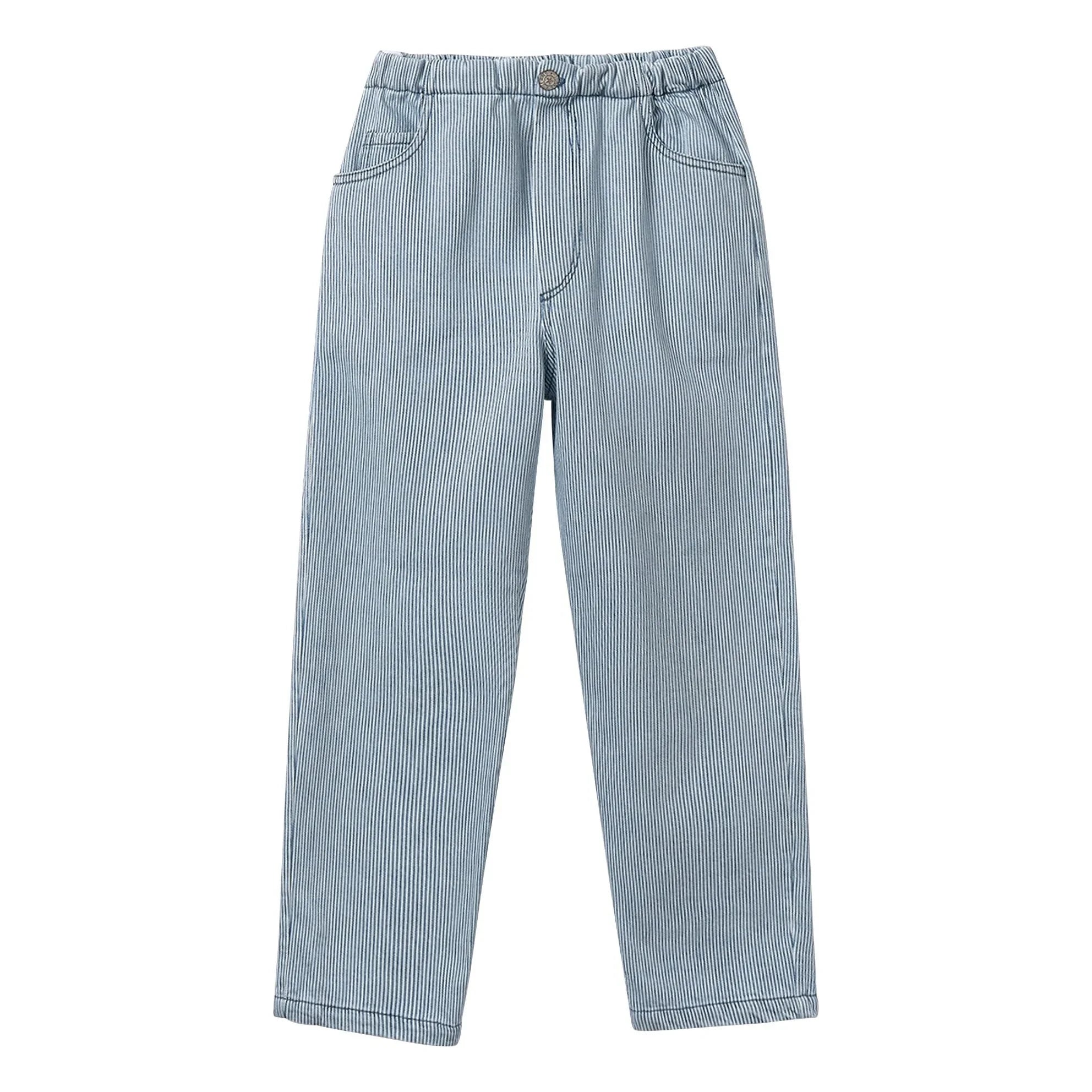 Cozmo - Echo Striped Jeans | Light Blue