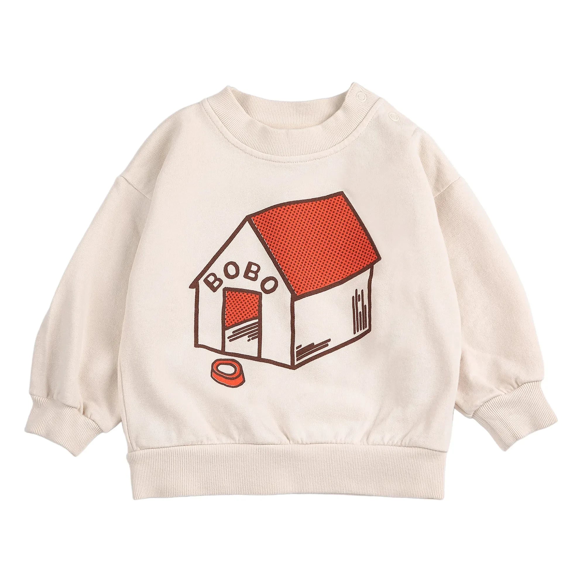 Bobo Choses - Baby Organic Cotton Sweatshirt | Ecru