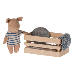 Maileg - Baby Pig in a Box - Male