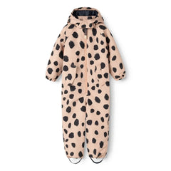 Liewood - Maddy Leopard Ski Suit Made from Recycled Fibers | Light Pink