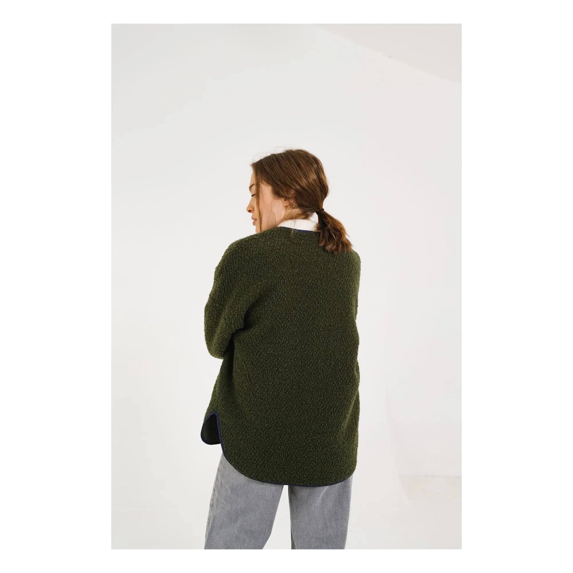 Sacrécoeur - Bari Greenlake Pure Wool Jacket | Green