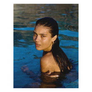 Anni Lu - Crystal Bay Hoop Earrings | Gold