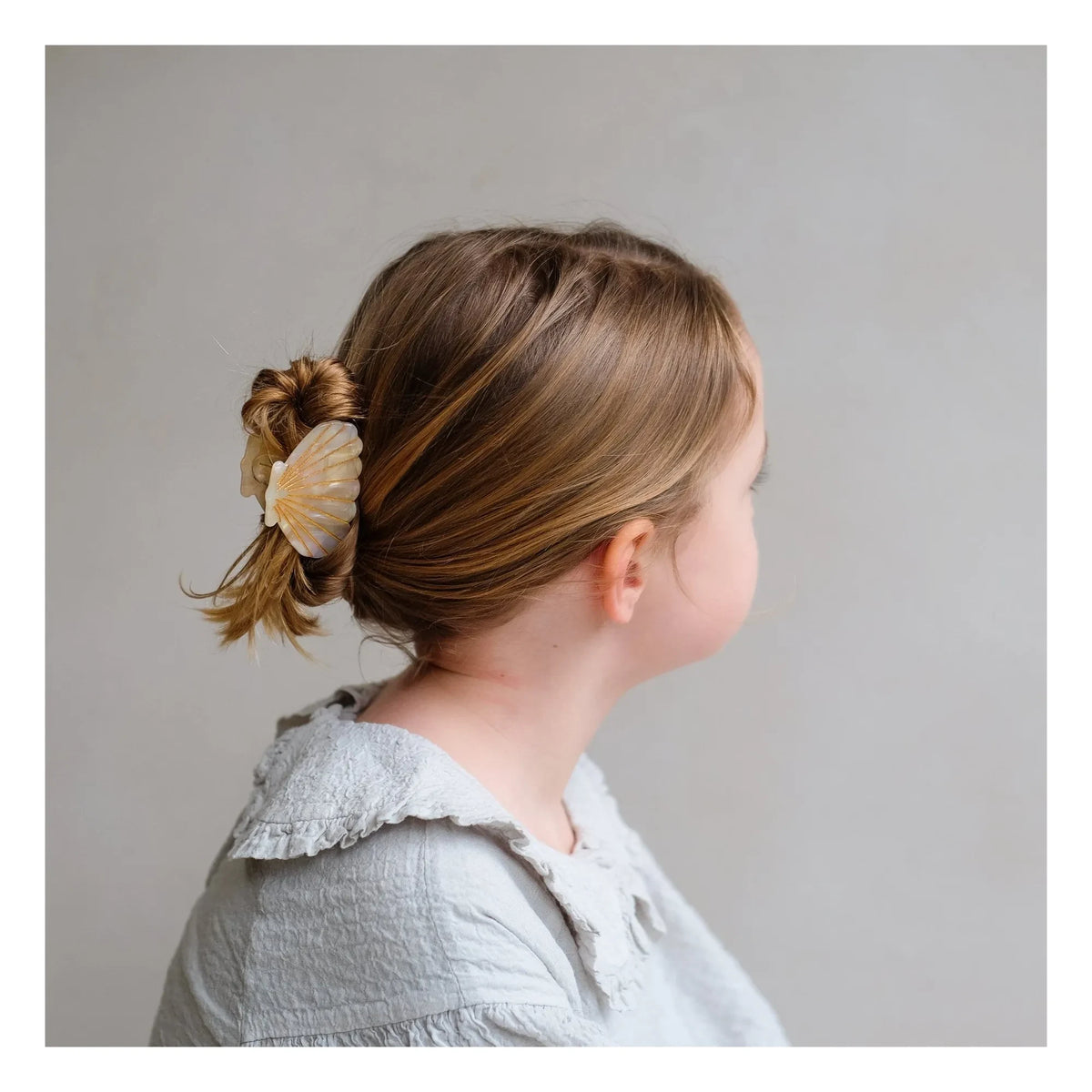 Mimi & Lula - Cream Shell Claw Clip
