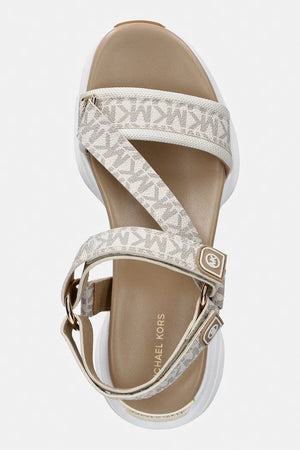 MICHAEL Michael Kors eğimli platformlu kadın Bowie Sandal