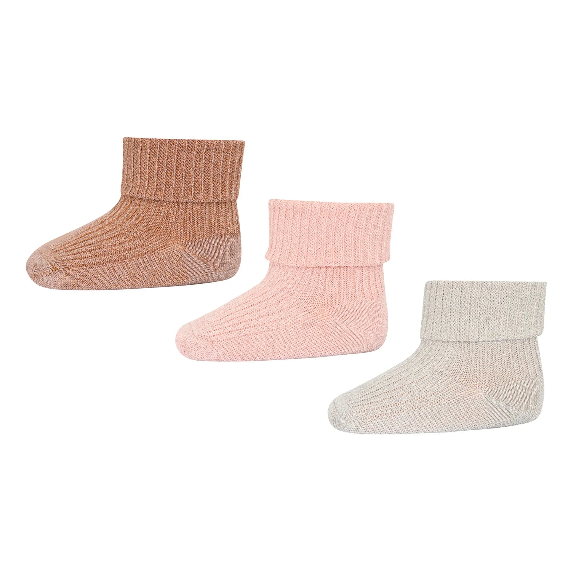Mp Denmark - Ida Çorap - 3 Çiftlik Set | Pembe