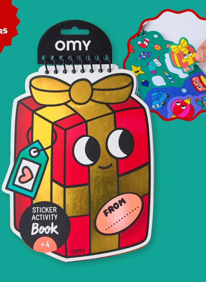 Omy - Christmas Sticker Activity Book