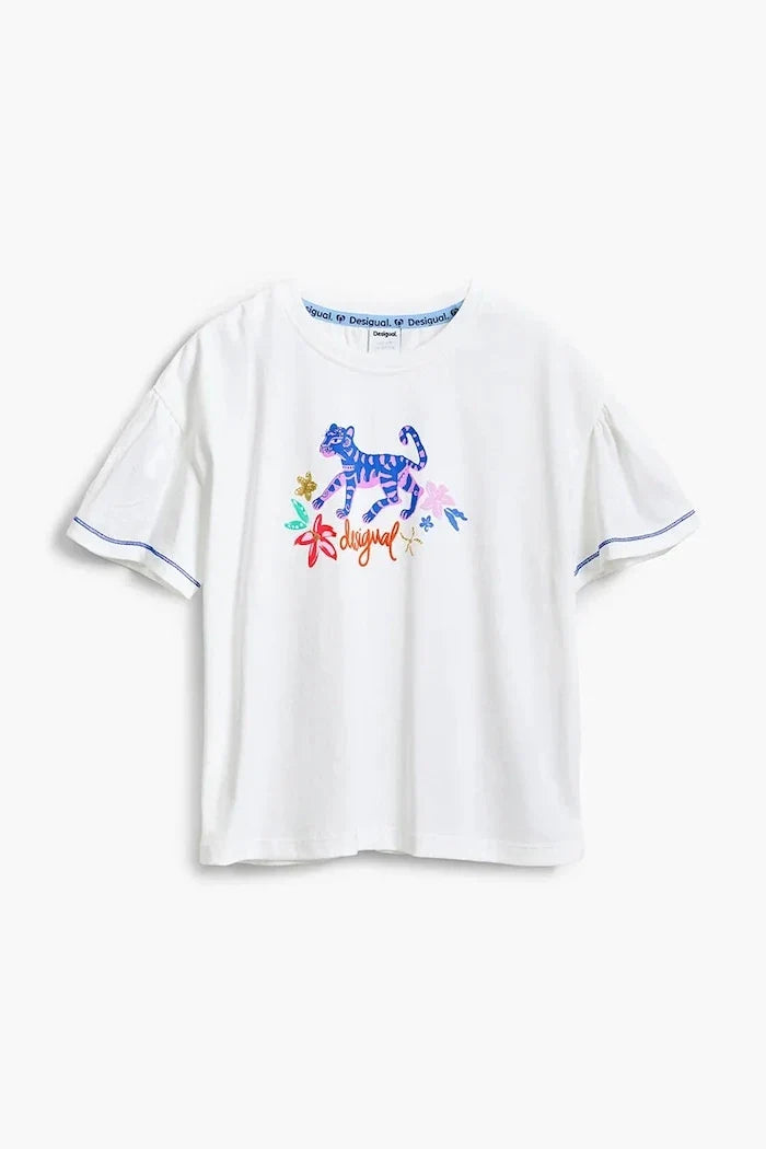 Desigual Çocuk Pamuklu Tişört
