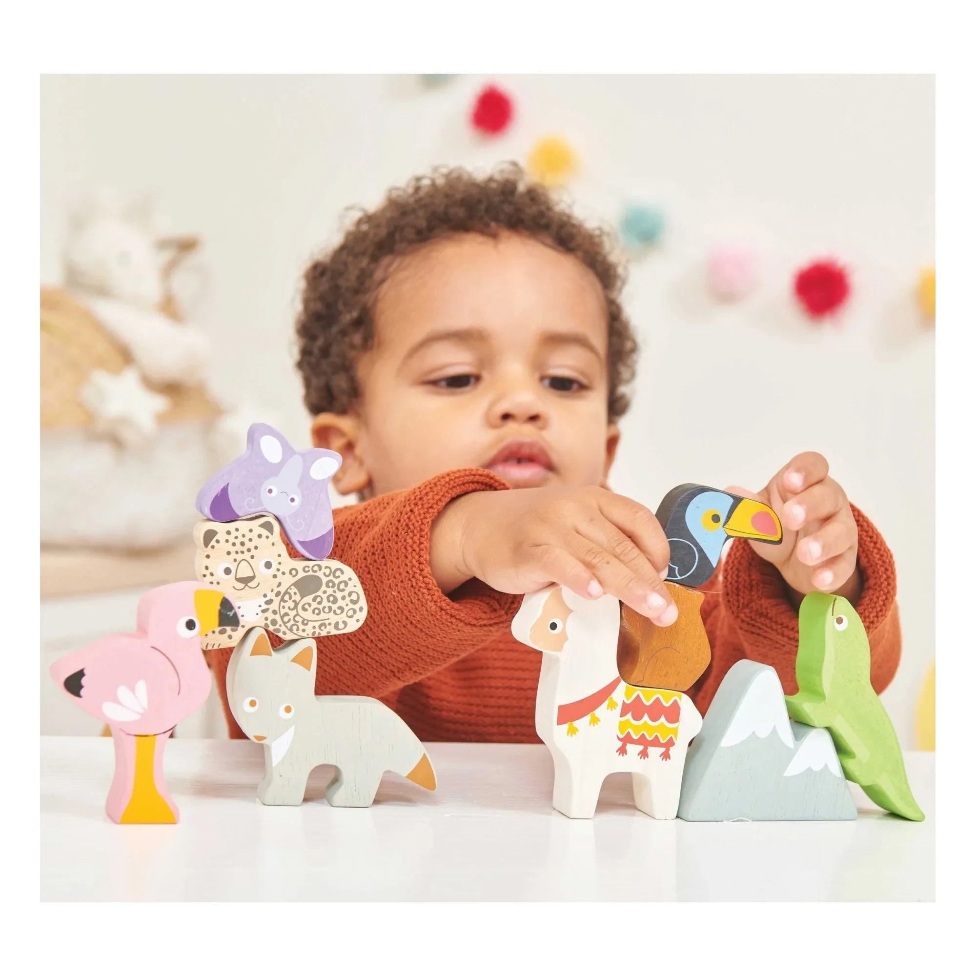 Le Toy Van - Mountain Animals Stacking Tower