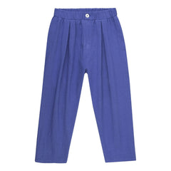 THE LiTTLE POETS - Camões Carrotte Pants | Royal Blue