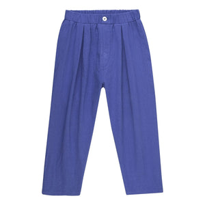 THE LiTTLE POETS - Camões Carrotte Pants | Royal Blue