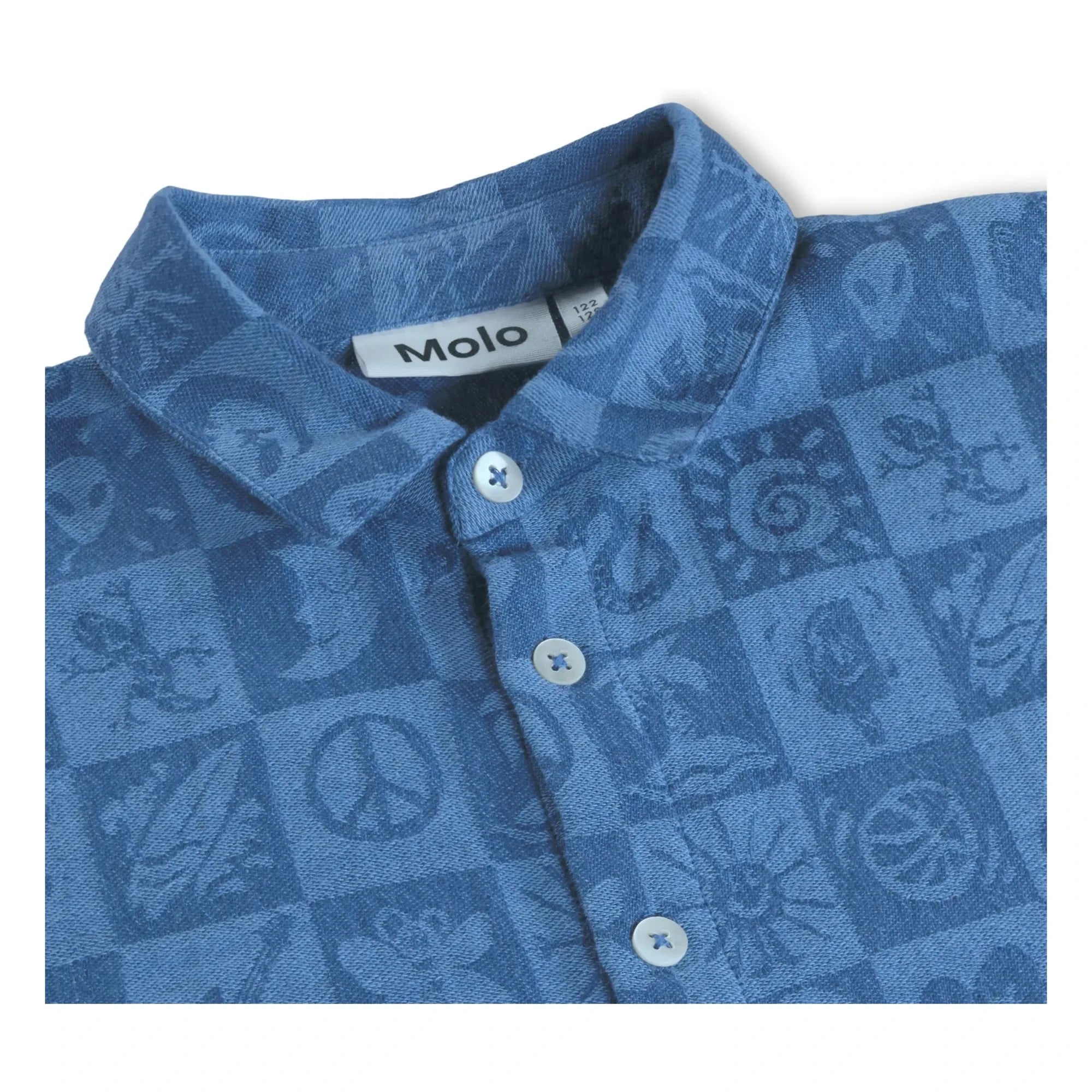 Molo - Richie Damier Shirt | Blue