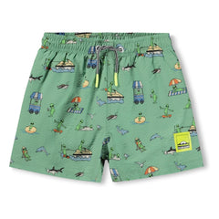 Molo - Niko Aliens Swim Shorts | Green