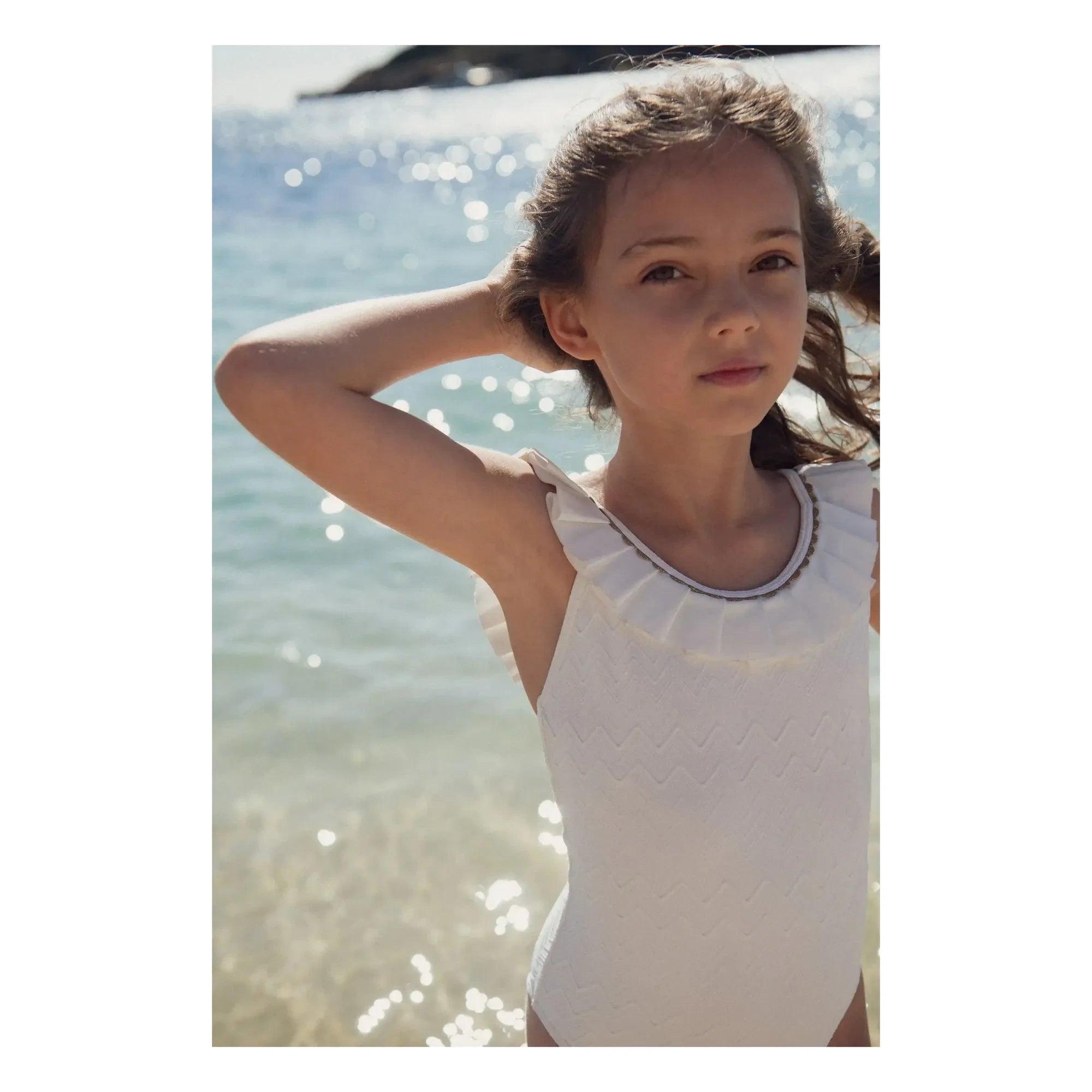 Lison Paris - Chantilly one-piece swimsuit | Ecru
