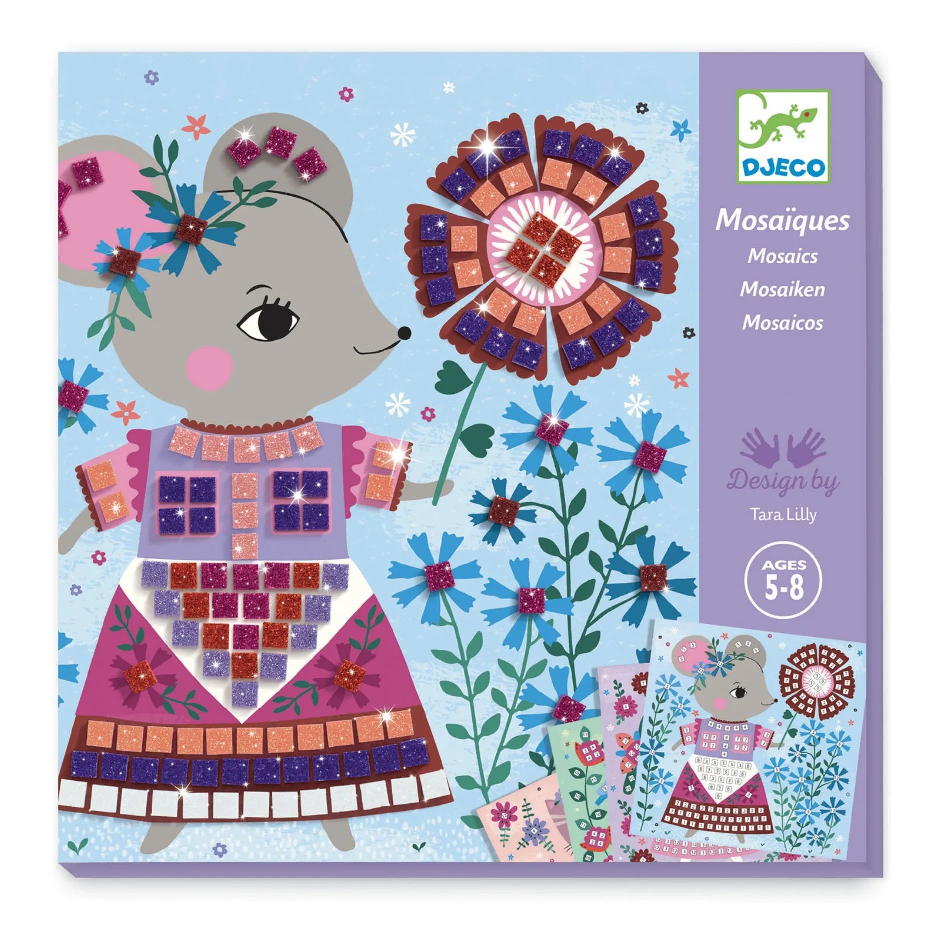 Djeco - Cute Pet Collage Activity