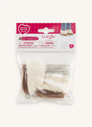 Corolle - Fuzzy Boots | Beige