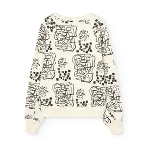 The Animals Observatory - Shark sweatshirt | Ivory