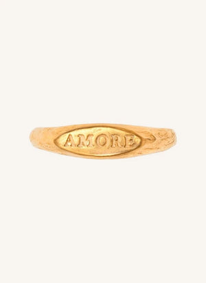 Alhaja - Chevalière Amore | Gold