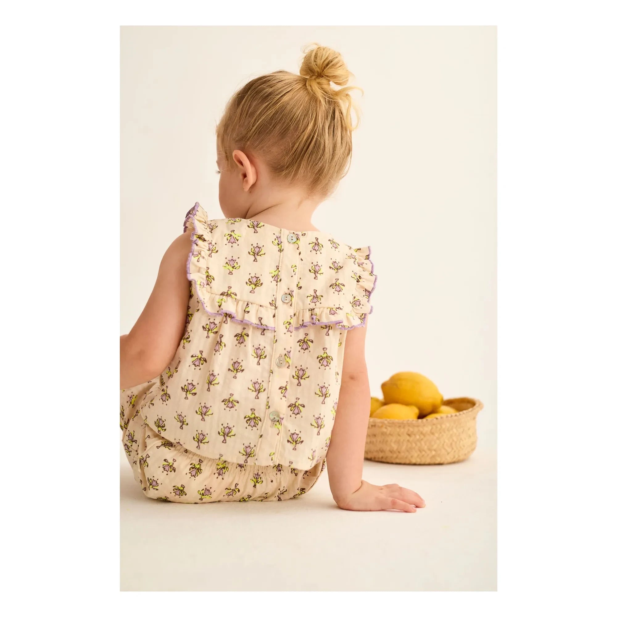 Cozmo - Ari Fleuri Organic Cotton Top | Lavender